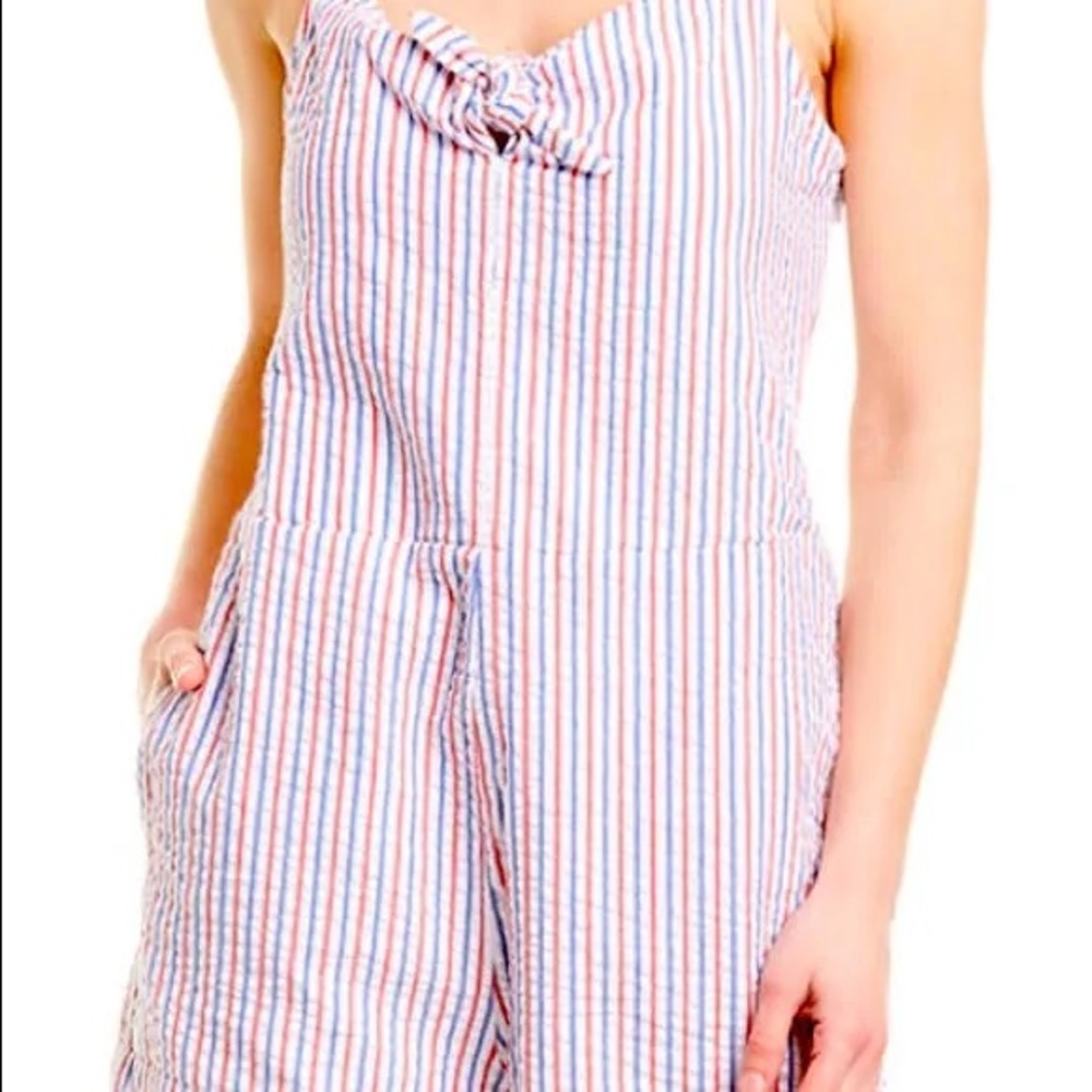 Vineyard Vines Red white and blue romper